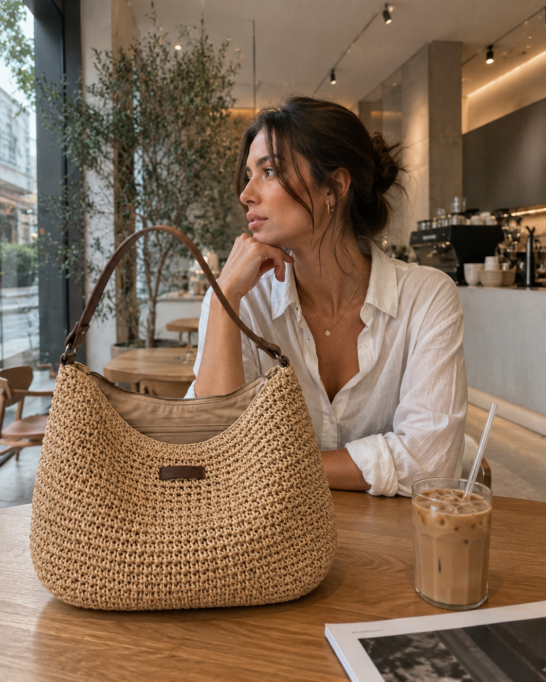 Silvia | Sac tressé élégant