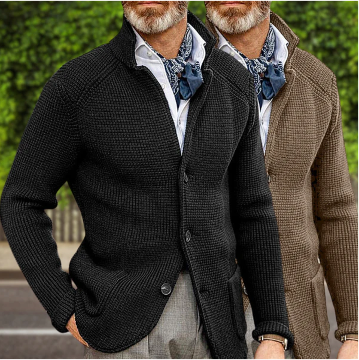 LEONARDO - CARDIGAN INTEMPOREL