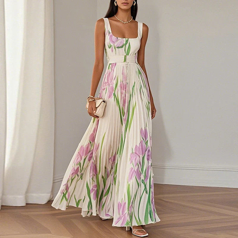 Oriah | Robe longue fleurie