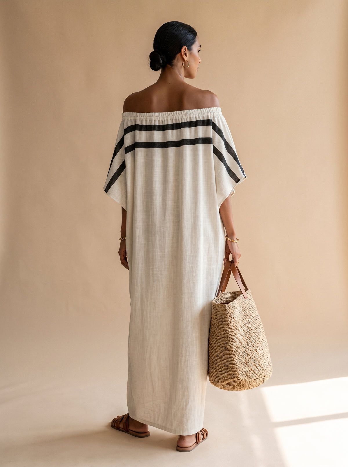 Evelina | Vestido con Mangas Murciélago