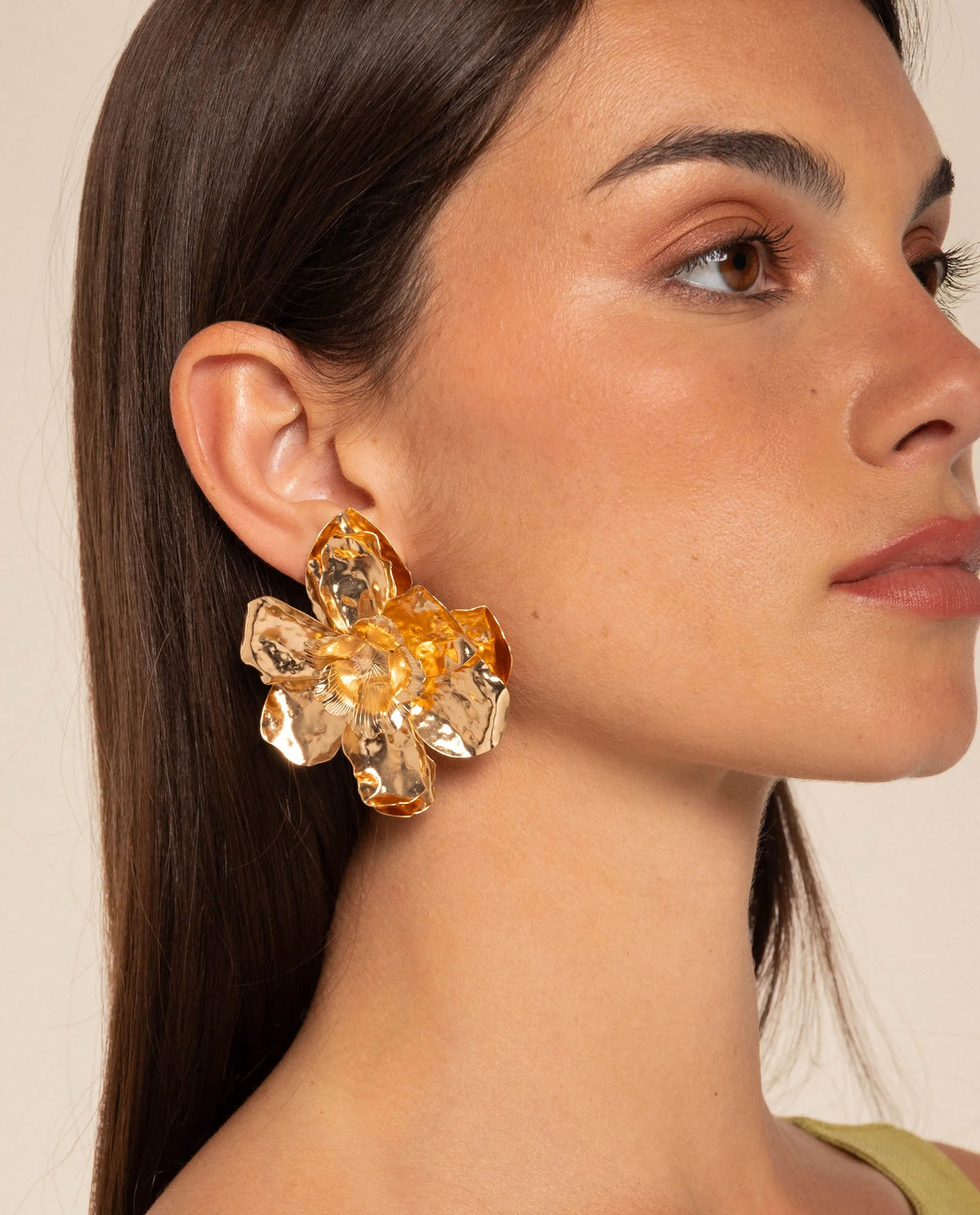 BOUCLES D'OREILLES SYROS · DORÉ