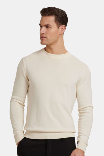 EL SUÉTER DE CUELLO REDONDO SANTONI