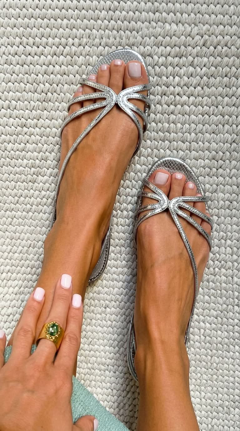Ginevra | Sandalias Doradas Elegancia Veraniega