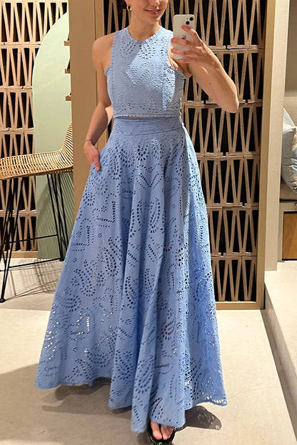 VENISE | ENSEMBLE AVEC BRODERIES