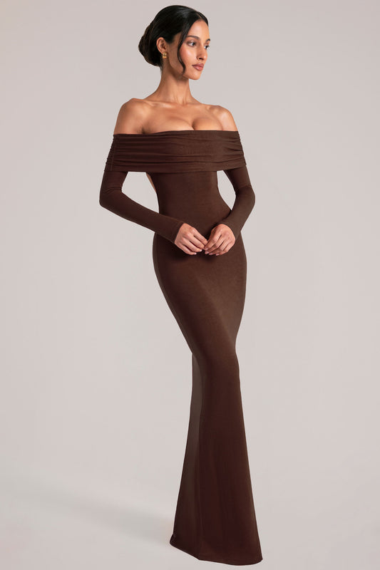 NOELIA | Robe longue à manches