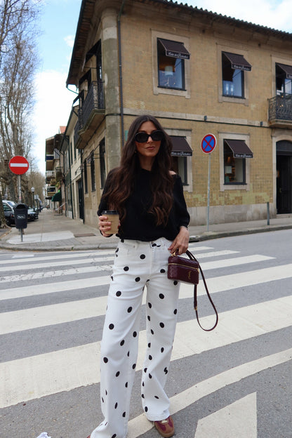 Malena | Pantalon à Pois