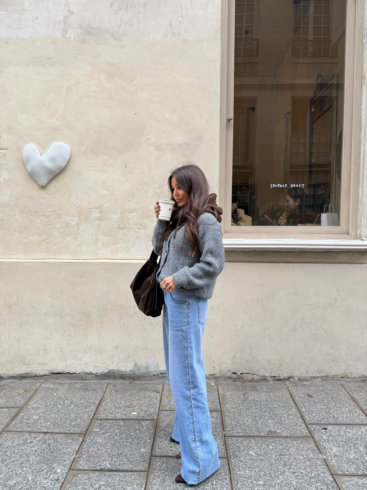 Ana | Jeans de Anillos de Mezclilla