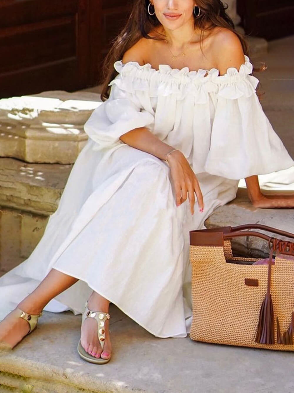 CAPRI | Robe à volants