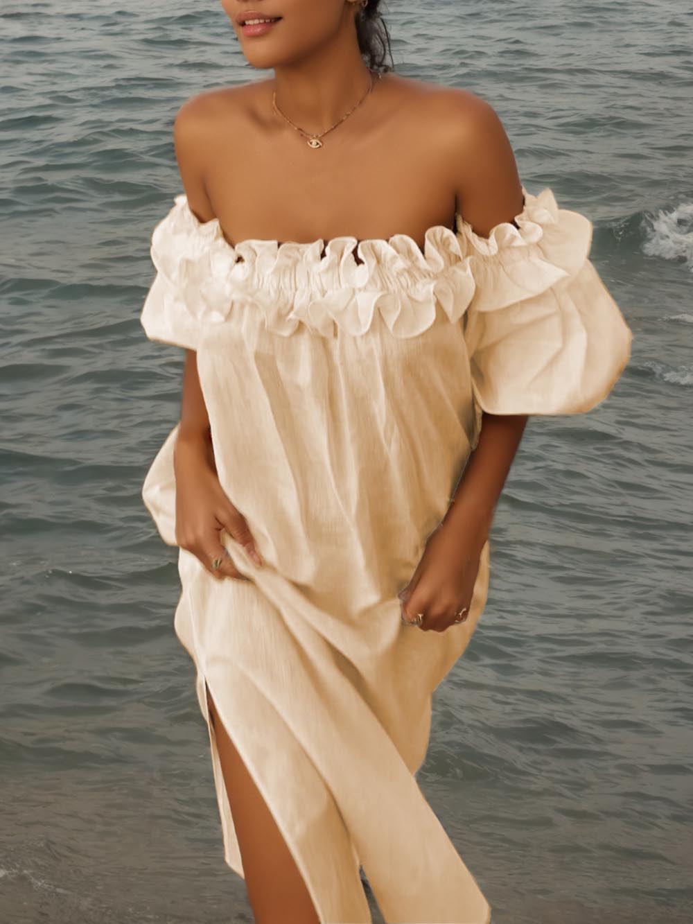 CAPRI | Robe à volants
