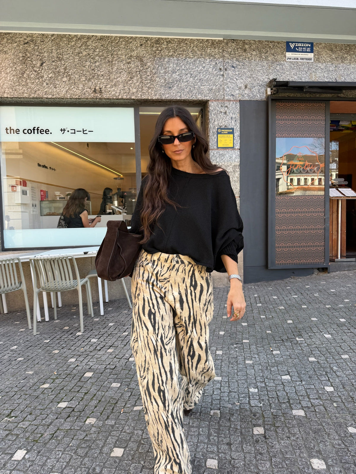 Paula | Pantalones Estampado de Cebra