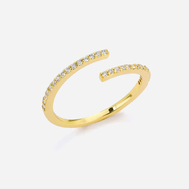 Eliandrea | Anillo Clásico de Circonita