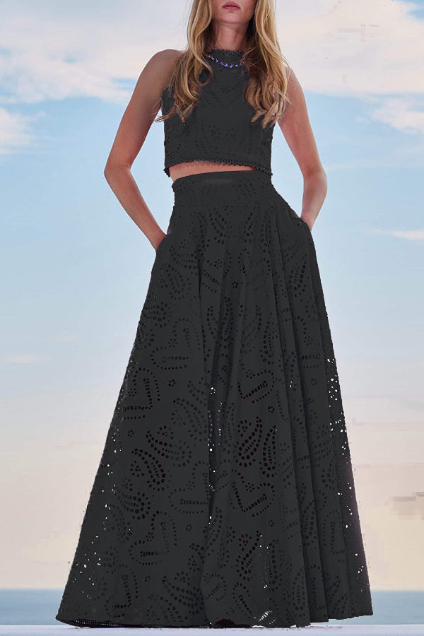 VENISE | ENSEMBLE AVEC BRODERIES