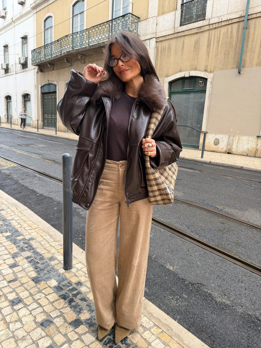 Marta | Pantalons en Velours Côtelé