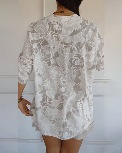 Cassie | Chemisier à imprimé floral
