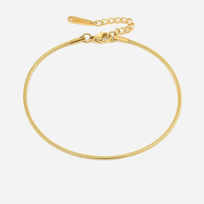Shanileigh | Bracelet de cheville rose
