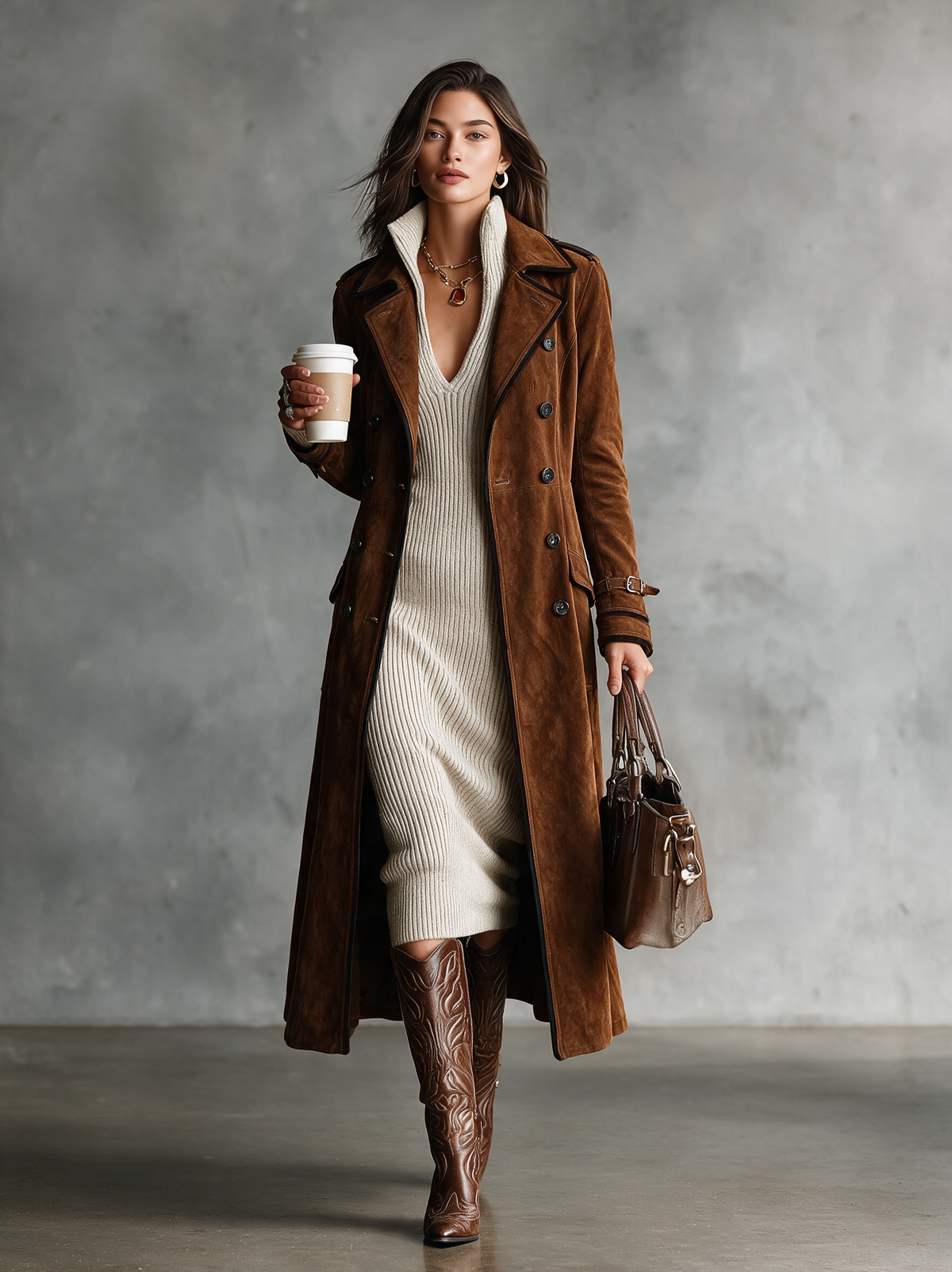 Rosa | Vestido Midi de Punto