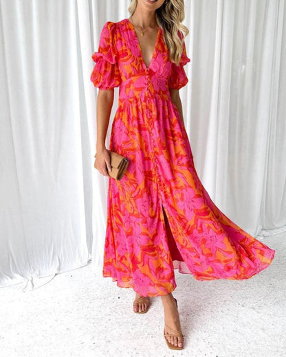Armonía | Maxi Vestido Brillo Solar