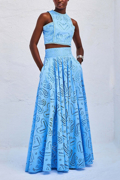 VENISE | ENSEMBLE AVEC BRODERIES