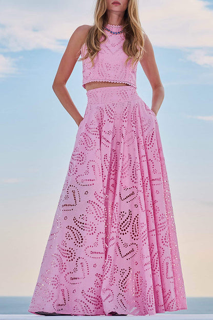 VENISE | ENSEMBLE AVEC BRODERIES