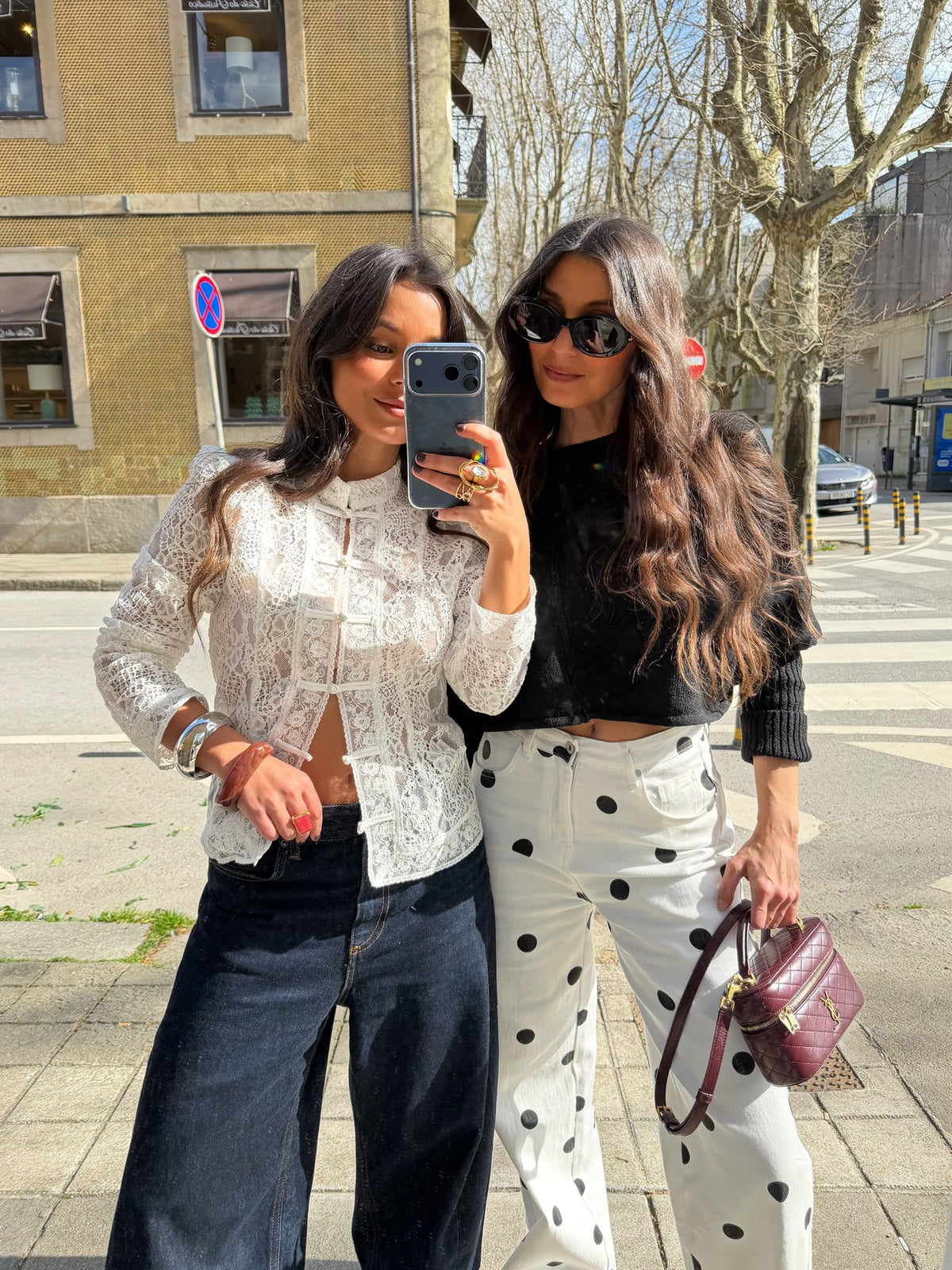 Malena | Pantalon à Pois