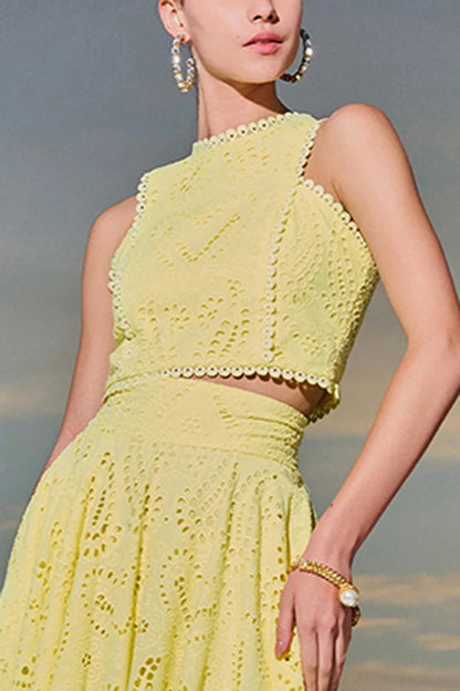 VENISE | ENSEMBLE AVEC BRODERIES