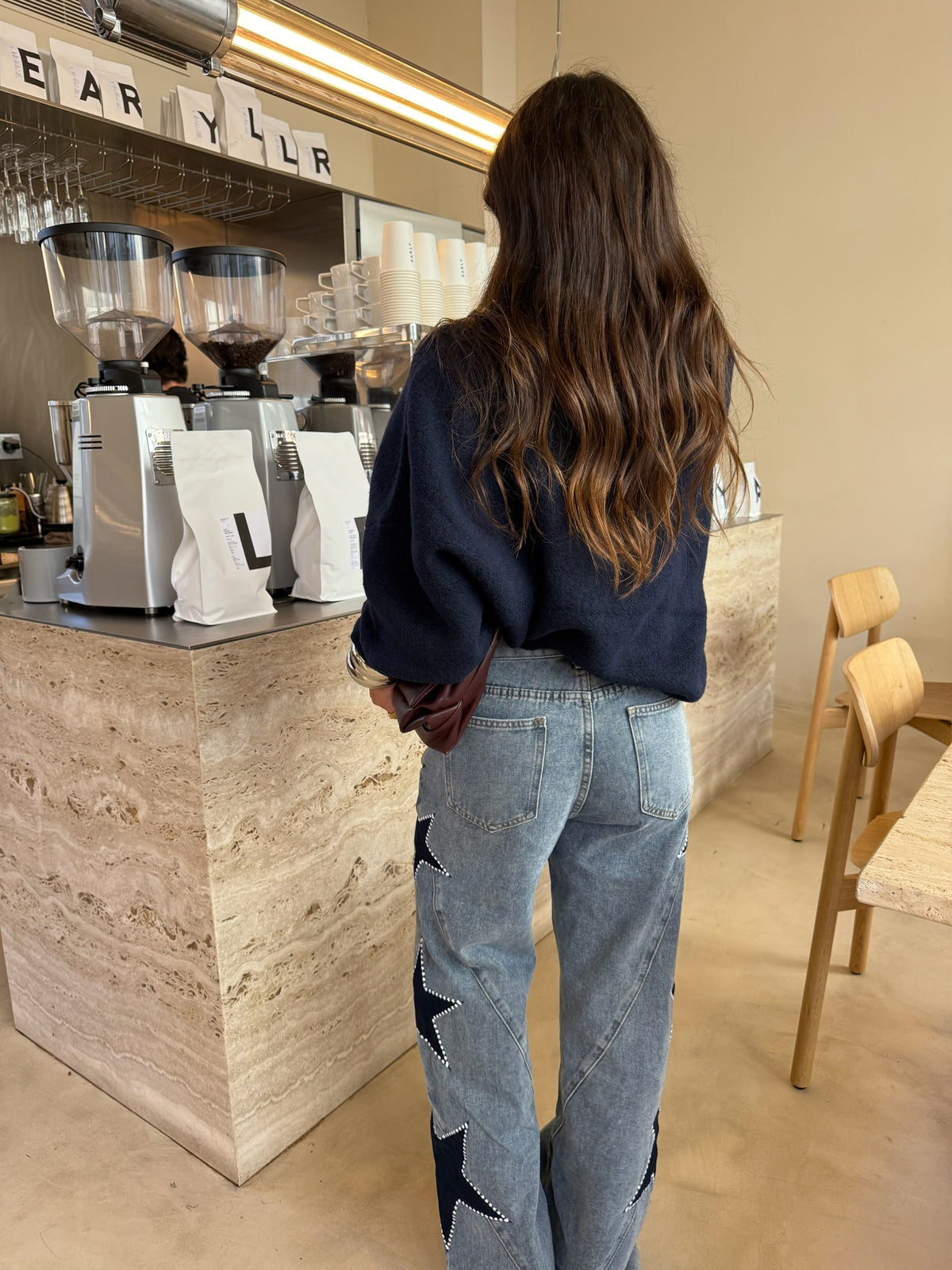 Rocío | Jeans en denim avec étoile