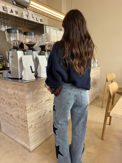 Rocío | Jeans en denim avec étoile