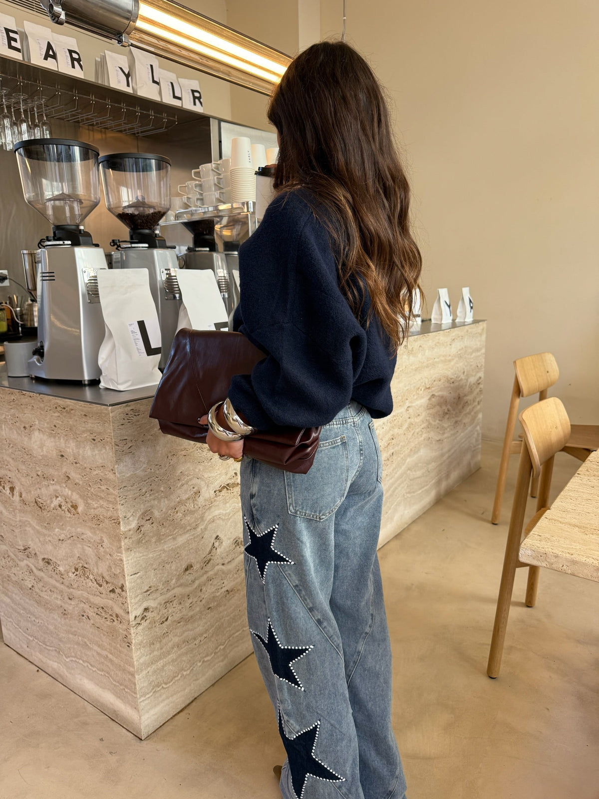 Rocío | Jeans en denim avec étoile