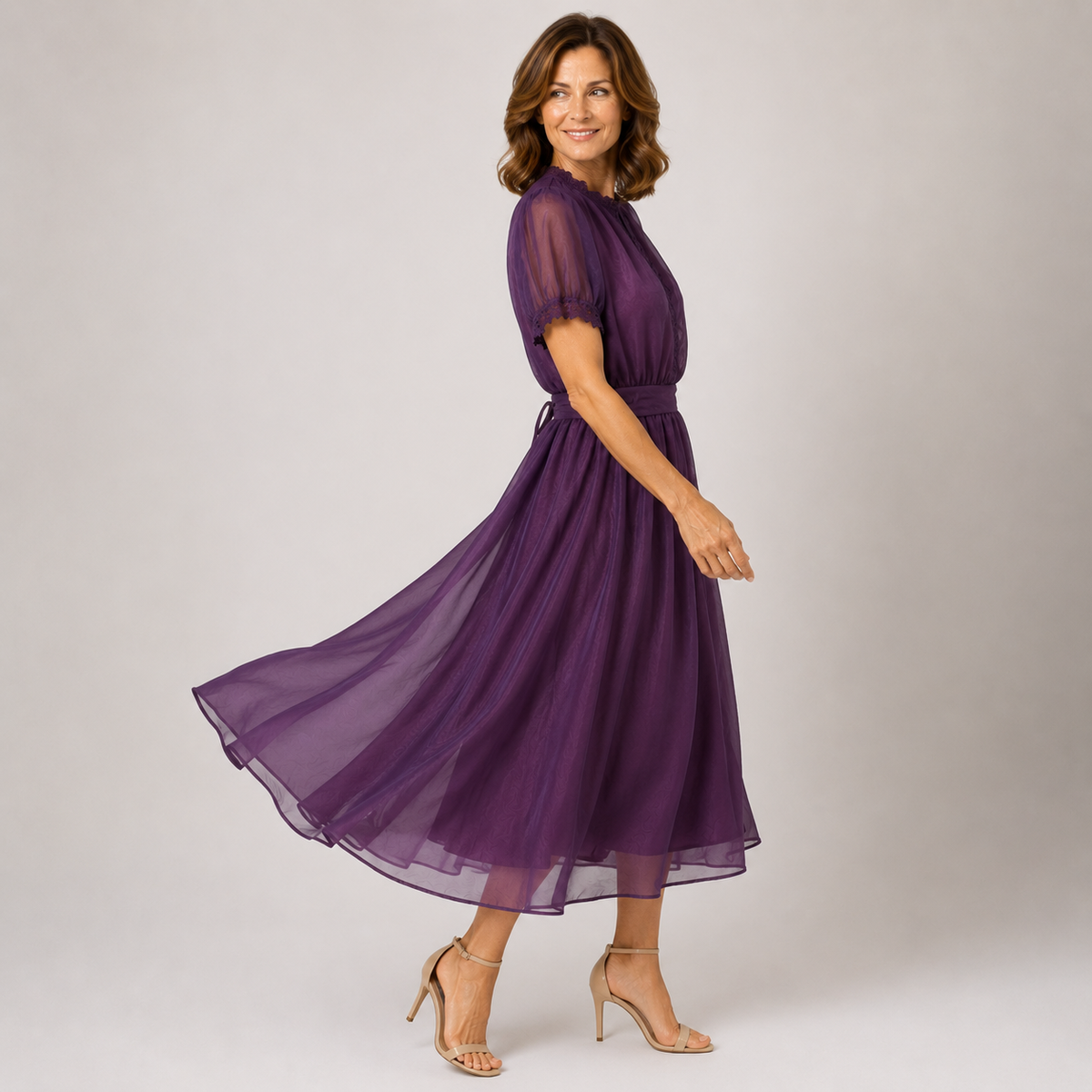 Flavia | Vestido con Escote de Gota