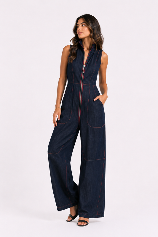 Carla | Combinaison taille haute