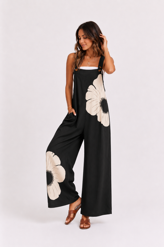 FLAVIA | Combinaison-pantalon à imprimé floral