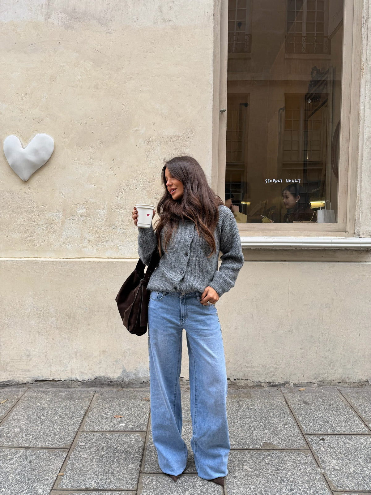 Ana | Jeans de Anillos de Mezclilla