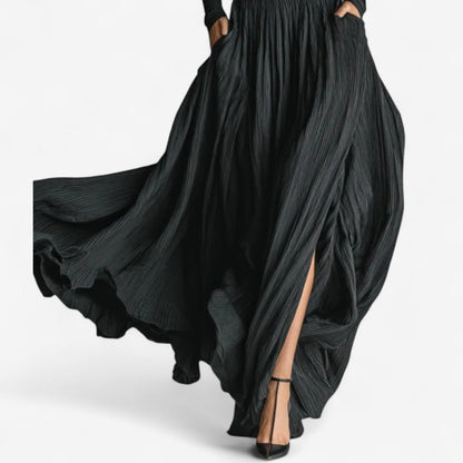 Raquel | Robe longue taille haute