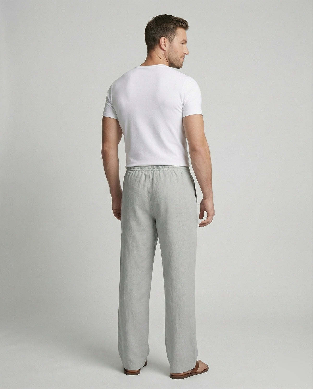 SERGIO - PANTALON EN LIN ZEN