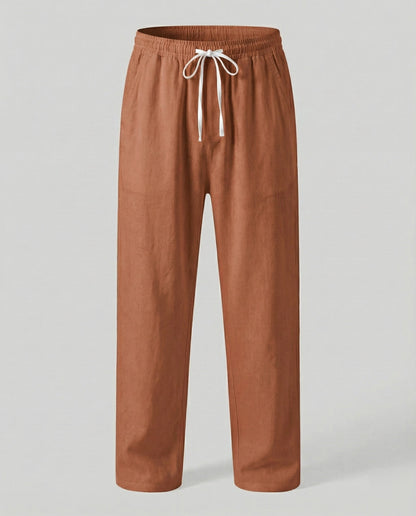 SERGIO - PANTALON EN LIN ZEN