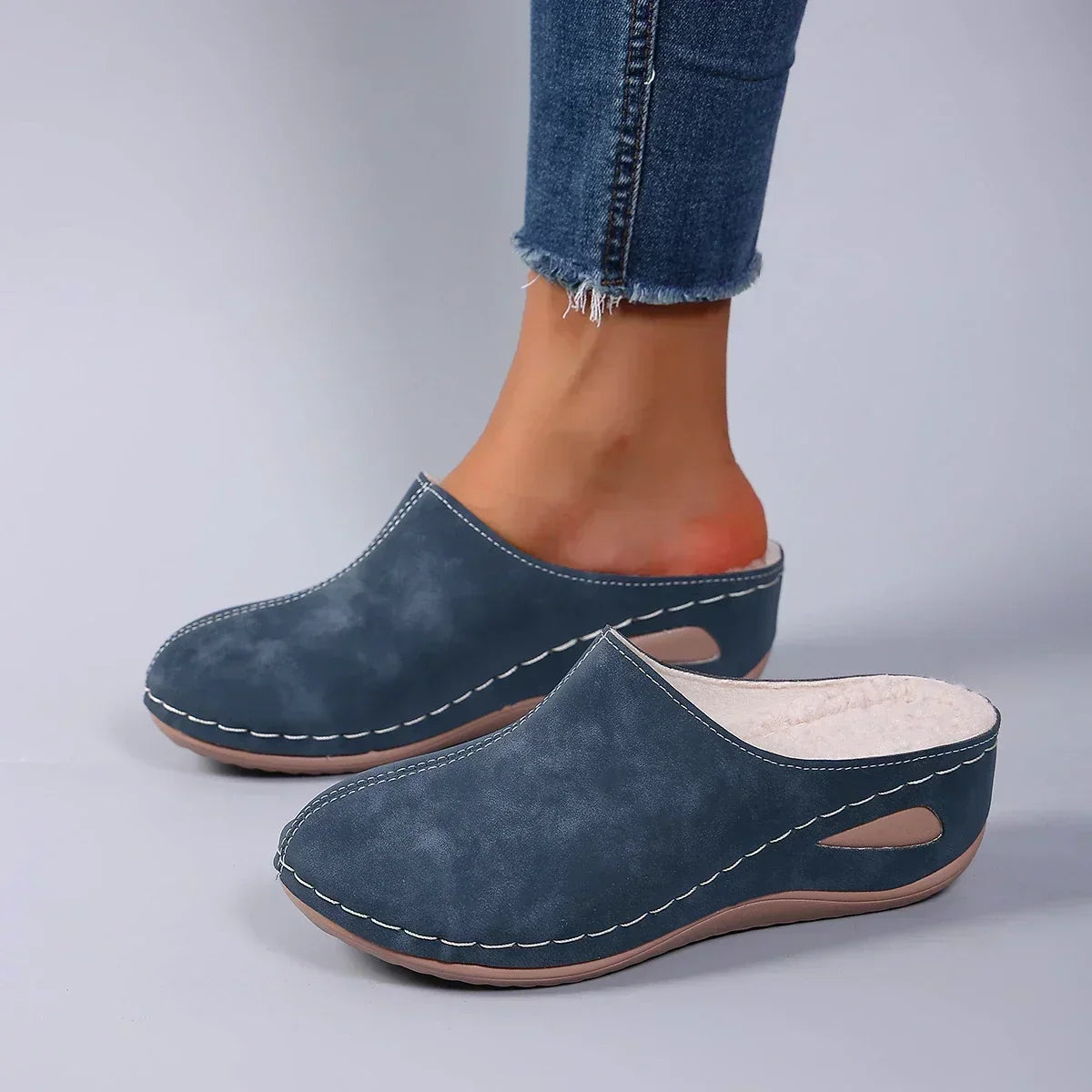 Elisa  | Zapatillas ortopédicas cálidas para comodidad diaria