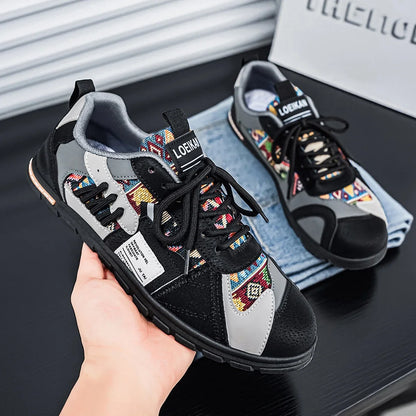 Gianluigi | Zapatillas retro outdoor para hombre de estilo urbano
