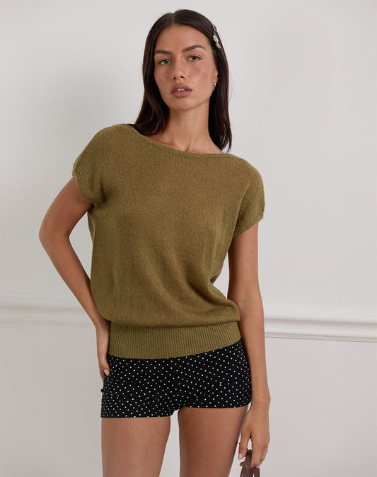 MARIBEL - SOFT KNIT TOP
