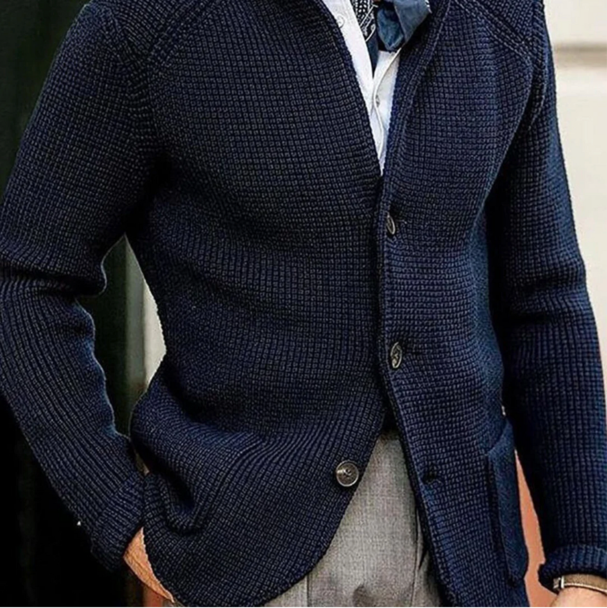 LEONARDO - CARDIGAN INTEMPOREL