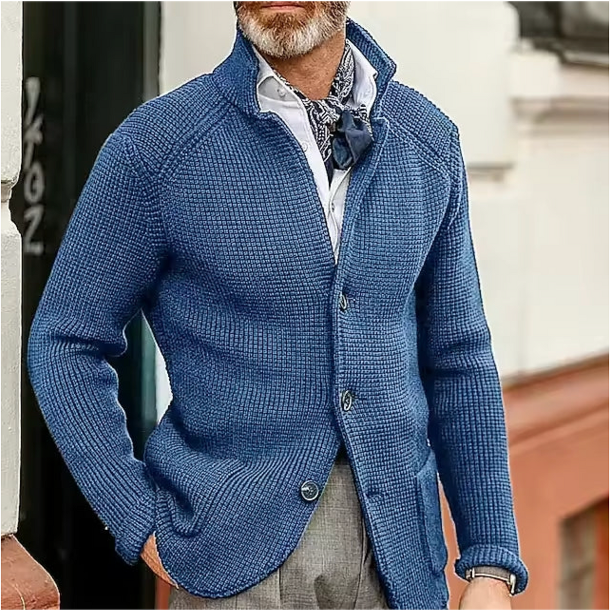 LEONARDO - CARDIGAN INTEMPOREL