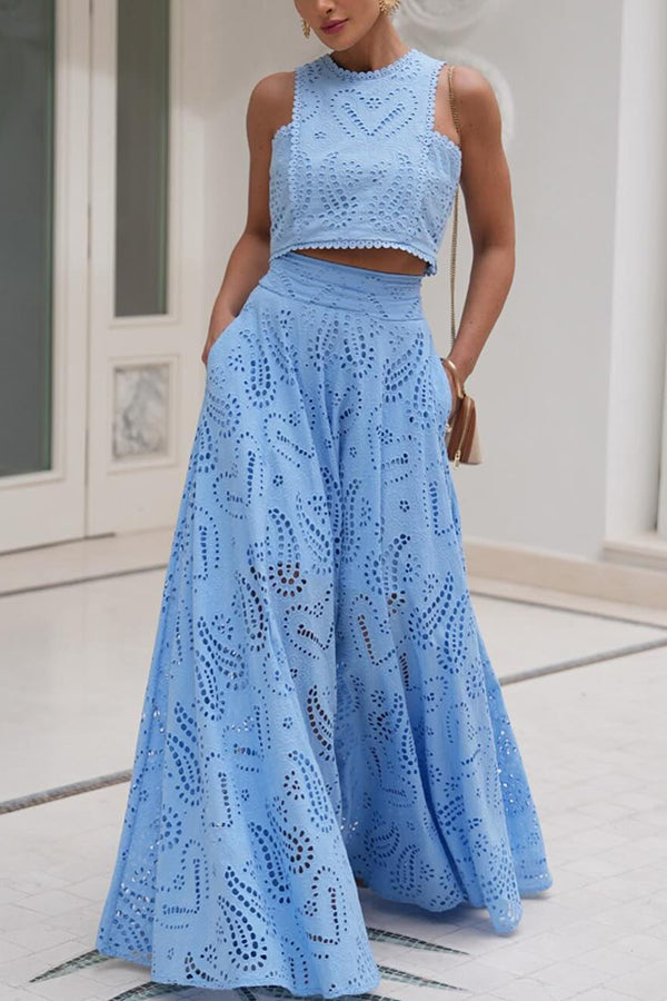 VENISE | ENSEMBLE AVEC BRODERIES