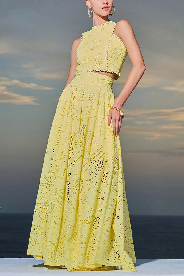 VENISE | ENSEMBLE AVEC BRODERIES