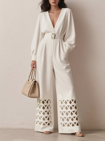 Julia | Combinaison Manches Bouffantes