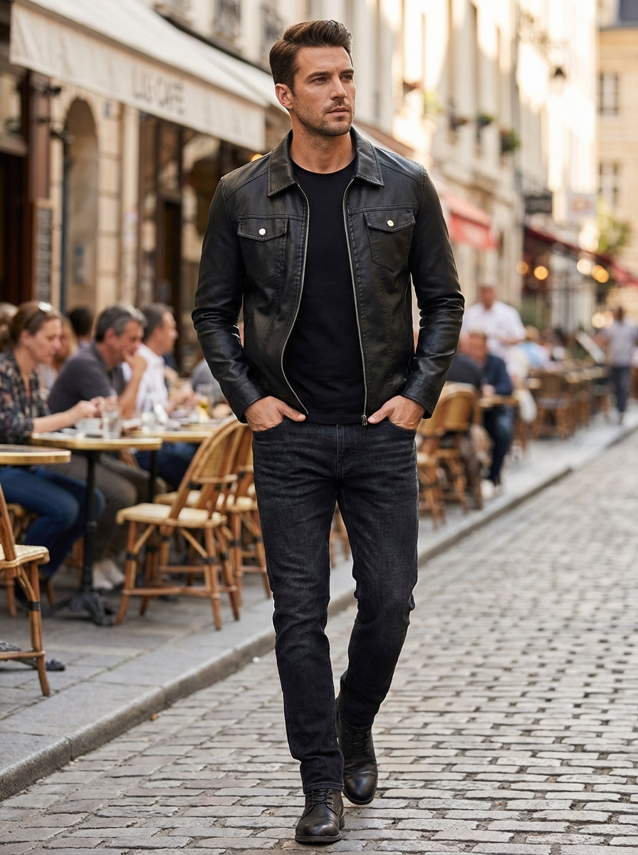 Liam - Veste à Double Poche