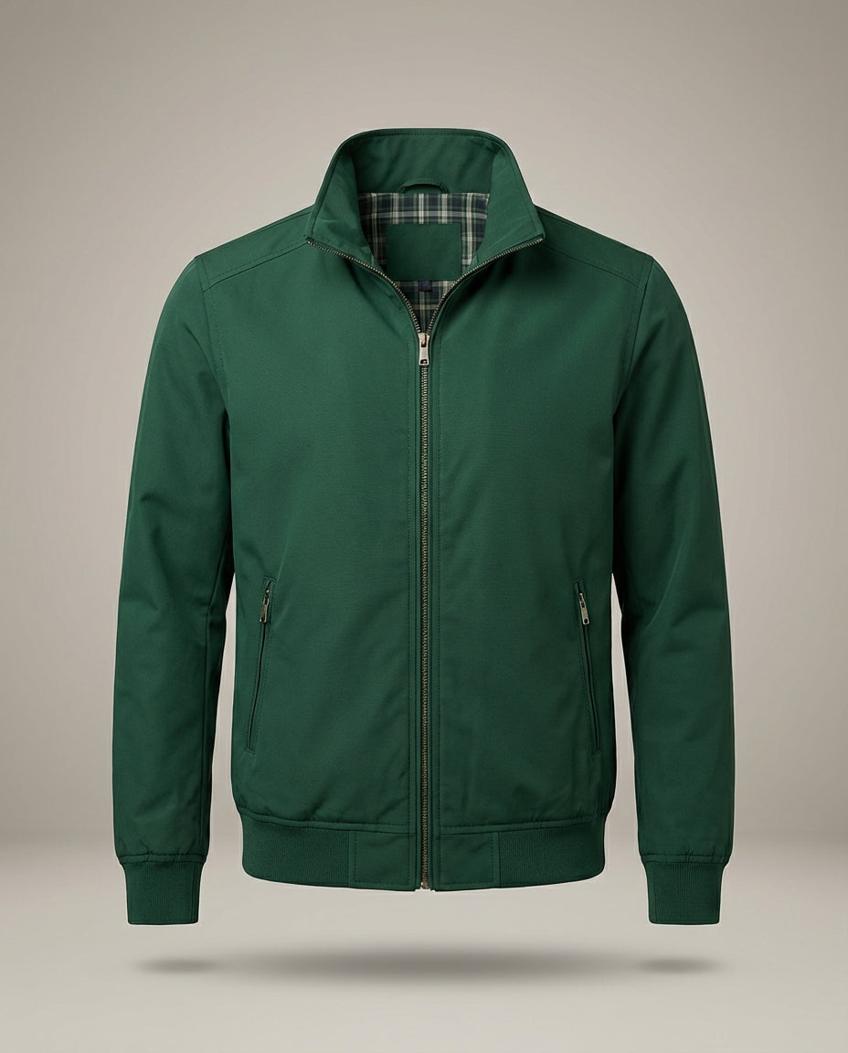 León - Chaqueta slim bolsillos con cremallera