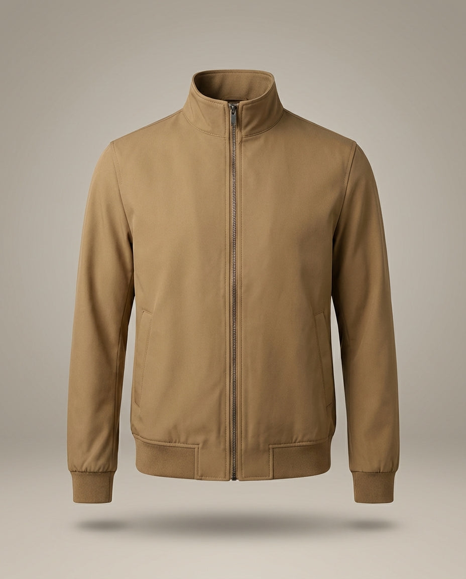 León - Chaqueta slim bolsillos con cremallera