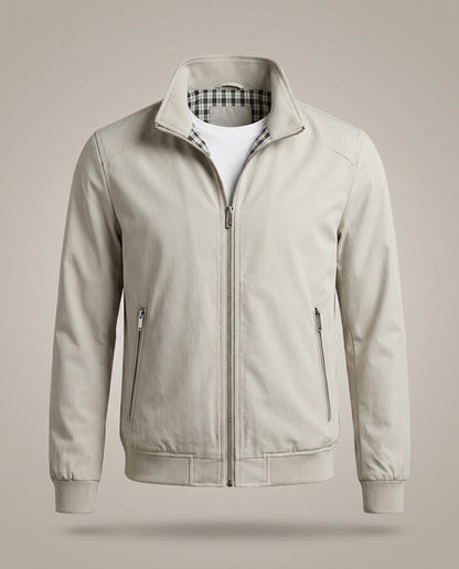 León - Chaqueta slim bolsillos con cremallera