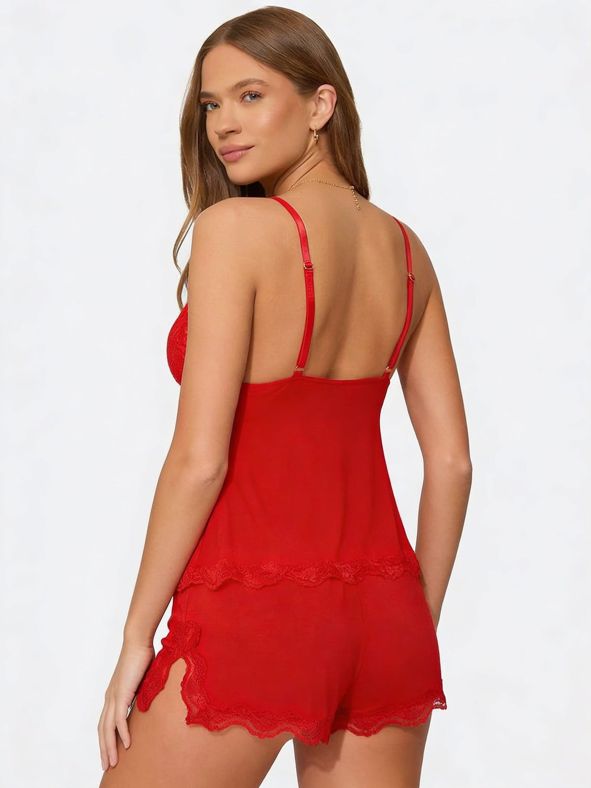 Conjunto de Encaje Beso de Medianoche