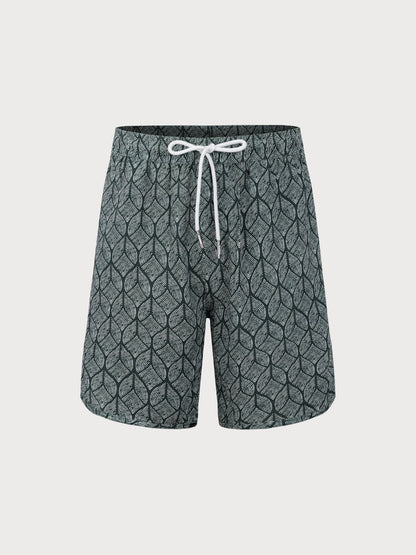 Hapnix® - Short de bain vert 7" pour homme
