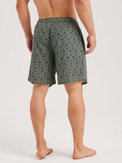 Hapnix® - Short de bain vert 7" pour homme